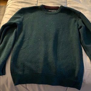Men’s thermal knit crewneck sweater (L)